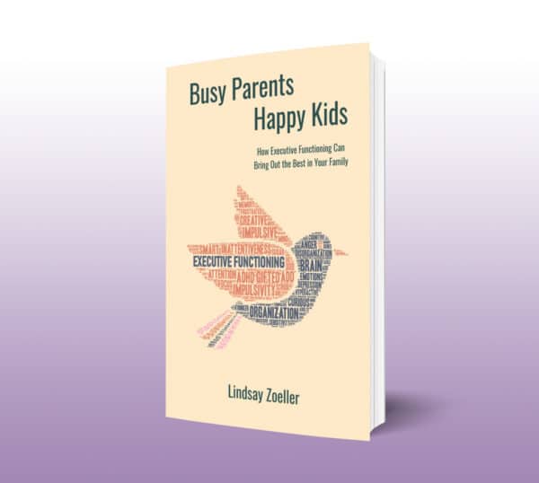 Busy Parents, Happy Kids, a book about executive functioning